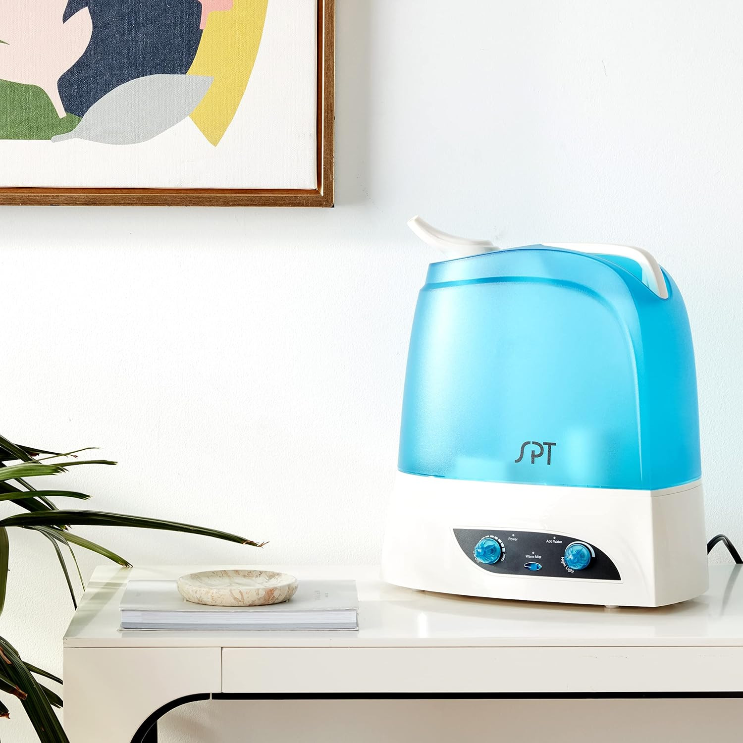 Dual Mist Humidifier with ION Filter for Healthier Air Quality