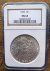 1888 NGC S MS63 MORGAN SILVER DOLLAR
