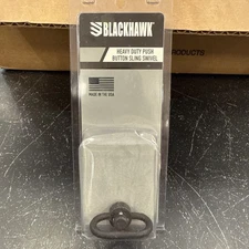 Blackhawk 71SS00BK Heavy Duty Black Phosphate Push Button Steel Quick Release 