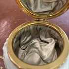 C. J. Monroe Antique WAVE CREST Art Glass Dresser Box Vanity Powder Jar — photo 7