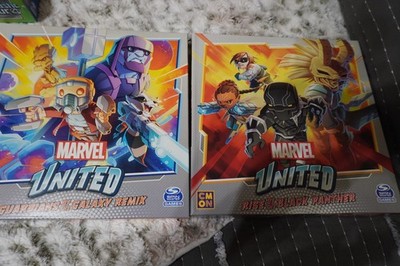Marvel United Guardians of the Galaxy and Black Panther Expansion