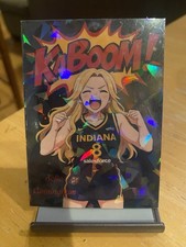 Sophie Cunningham Ka-Boom! Anime Art Cracked Ice Indiana Fever Card