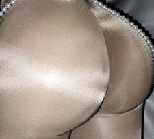 VTG OPAQUE TRANSPARENT LLPG NIP TUCK PANTIES NEW SILKY NYLON SPANDEX