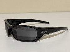 Edge Eyewear Reclus Safety Glasses Gloss Black Frame/Smoke Lens SR116 EZ87