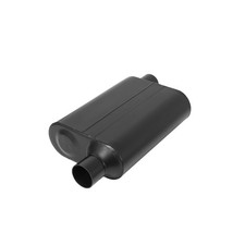 Flowmaster Muffler 8042443 40 Series 2-chamber Stainless 2.25 In. Offset Inout Flowmaster Muffler 8042443 40 Series 2-chamber Stainless 2.25 In. Offset Inout