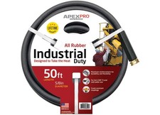 Teknor Apex 8650-50 5/8" 50' Industrial Duty Hose Black