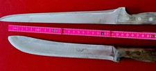 2 Fleischermesser Metzgermesser Küchenmesser Profi Qualität
