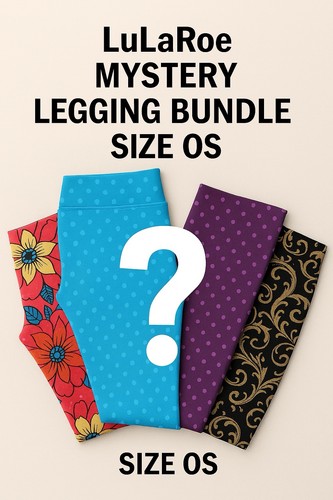 LuLaRoe Leggings - Mystery Bundle - Four Pairs - Size OS