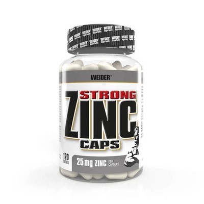 (189,29 EUR/kg) Weider Strong Zinc Caps 120 Kapseln Glutenfrei Vegetarisch