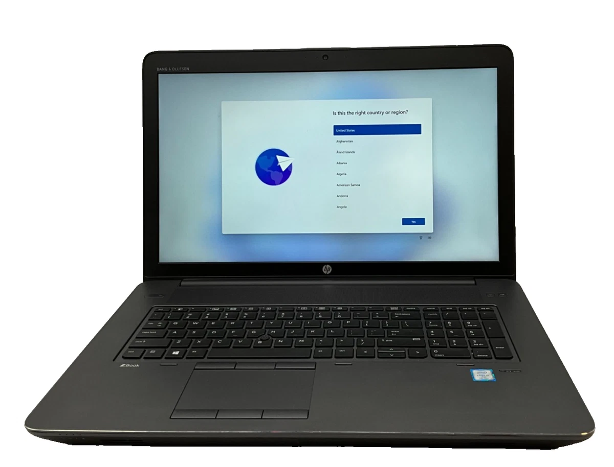 HP Intel Core i7 7th Gen. PC Laptops & Netbooks 1 TB SSD Capacity