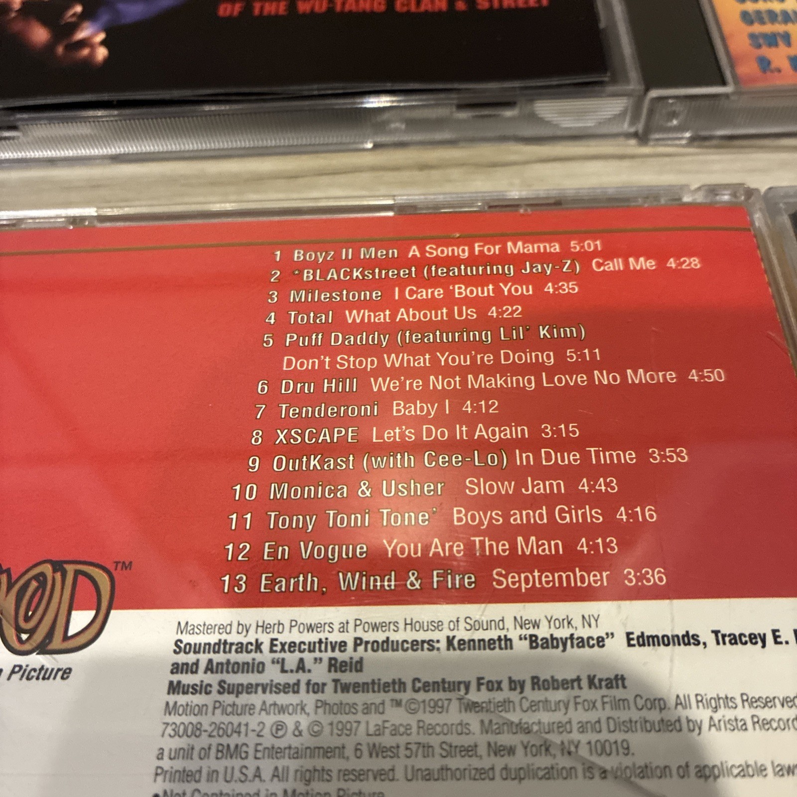 9 Hip Hop R&B CD Soundtracks - Black Panther. OZ, More Than A Game, Waist Deep thumbnail 5
