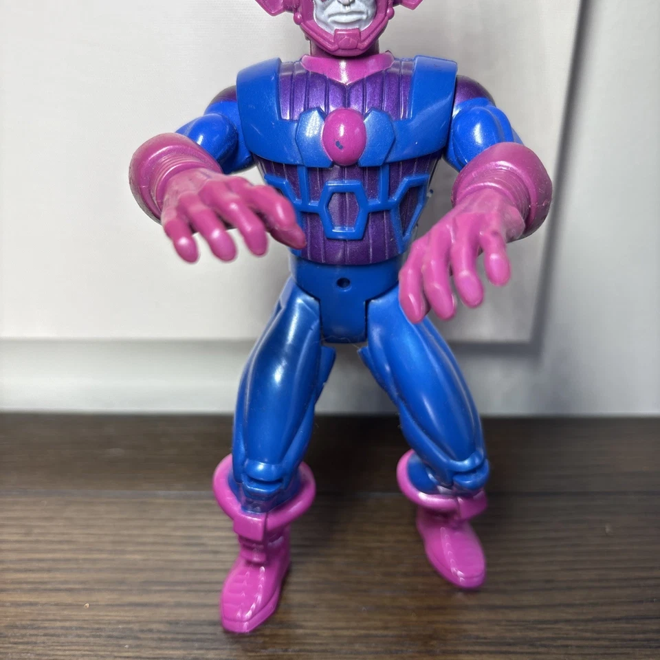 Figura de acción suelta Marvel Silver Surfer Galactus 8" 1998 Toybiz A Foto 3 de 4