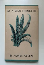 Vintage Peter Pauper Press As a Man Thinketh by James Allen Hardcover Book VG+