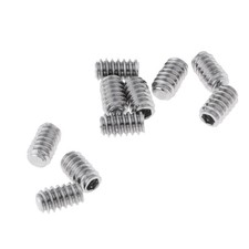 10Pcs Stainless Steel Fin Grub Screws for Longboard