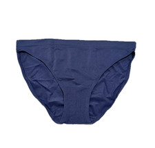 Victoria's Secret Body by Victoria Seamless Bikini Panty Crown Blue