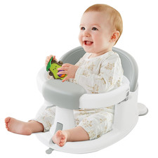 Baby Bath Seats for Babies Sitting Up, Non-Slip Baby Bathtub with 3 Suction Cups