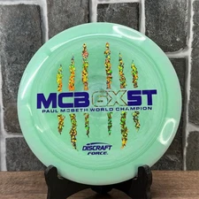 Discraft ESP Force Paul McBeth 6X Claw Edition Distance Driver Disc Green Mint