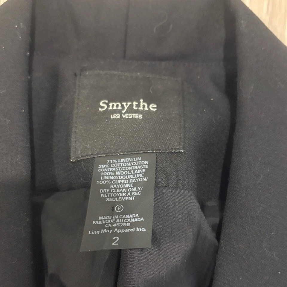 Блейзер Smythe кремовый и черный с цветочным рисунком - Изображение 4 из 4