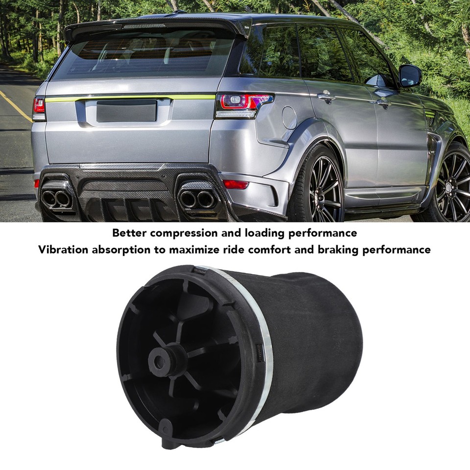 ^Rear Air Suspension Spring Bag Vibration Absorbing Improve Ride ...