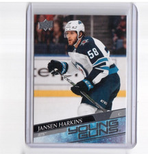 2020-21 Upper Deck Series 1 Young Guns Jansen Harkins Winnipeg Jets  26