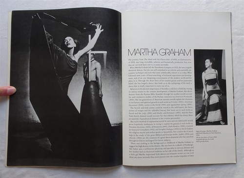 The Martha Graham Dance Company Souvenir Programmbuch, zeitgenössische Kunst, 1970er - Bild 5 von 9