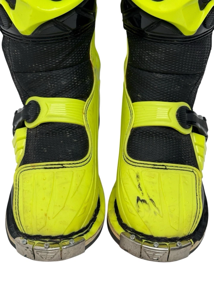 Fly Racing Maverik Adulto Motocross Enduro Botas Alta Visibilidad Amarillo/Negro Hombre’s 6 Foto 3 de 4