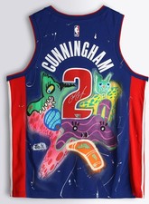 Autographed Cade Cunningham Pistons Jersey Fanatics Authentic COA Item#14513002
