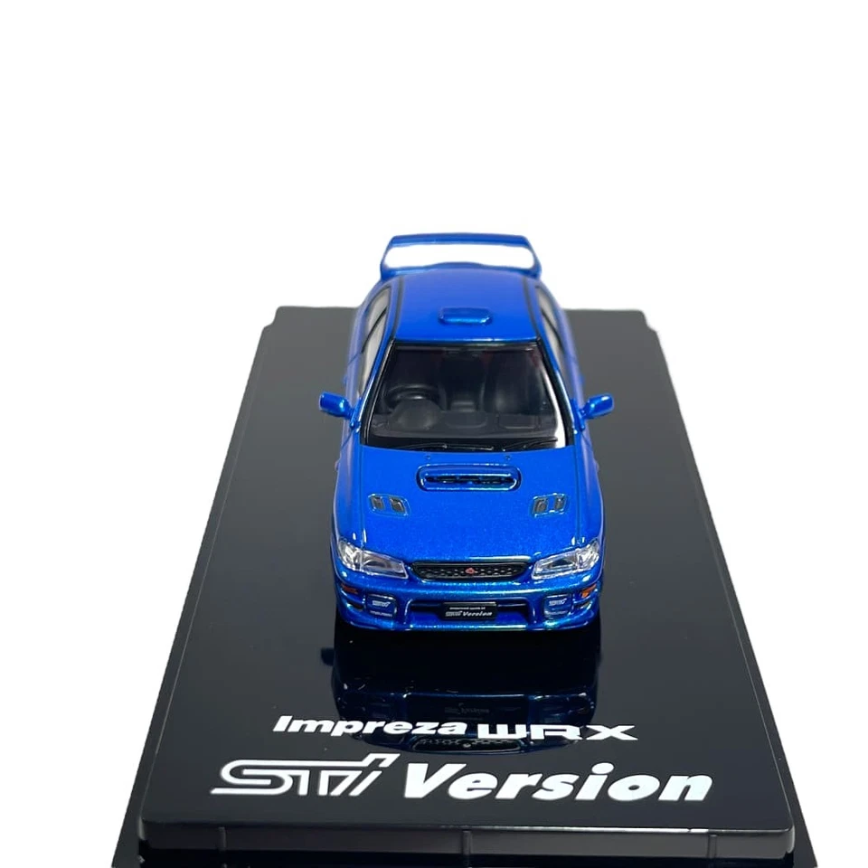 Modellino Auto Hobby Japan 1/64 Subaru Impreza WRX Type R STi Version V Limit... - Immagine 2 di 4