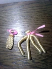 Vintage Barbie Doll 1971 " Pretty Growing Hair" Hair Pieces Set Only! Htf!