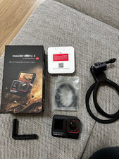 Insta360 Ace Pro 2 8K Waterproof Action Camera Leica AI Dual Battery Bundle