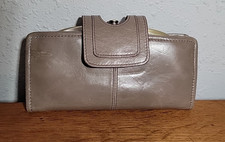 HOBO Wallet Frame Clutch  Multi Compartment Warm Color