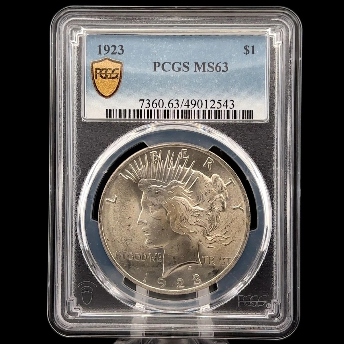 25+ MS 63 Graded 1923 Year Peace Dollars (1921-1935) for sale