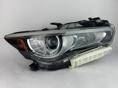 Nice! MINT 2014-2017 Infiniti Q50 Right Passenger RH Headlight NON-AFS LED OEM