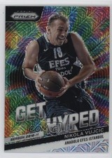 2023 Prizm Turkish Airlines EuroLeague Get Hyped Mojo 2/25 Nikola Vujcic #6 3d3