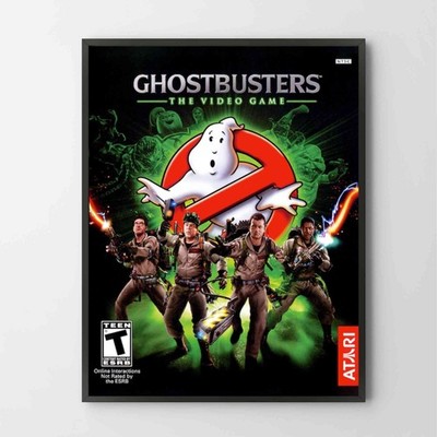 Poster Ghostbusters The Video Game XBOX 360 PS3 BOX ART Unframed Print B0110