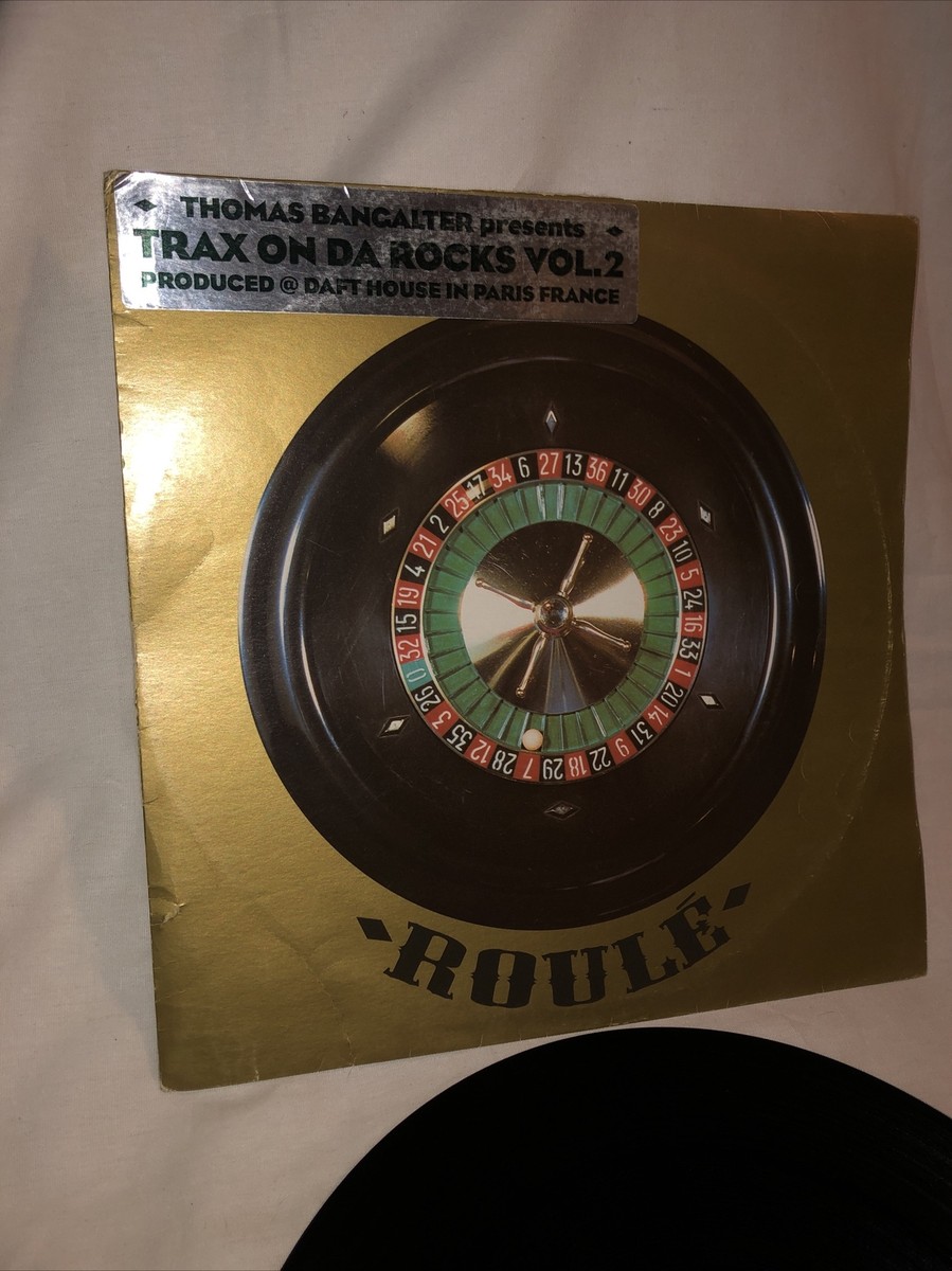 Thomas Bangalter's Trax On Da Rocks Vol 2 Roule LP Vinyl Record