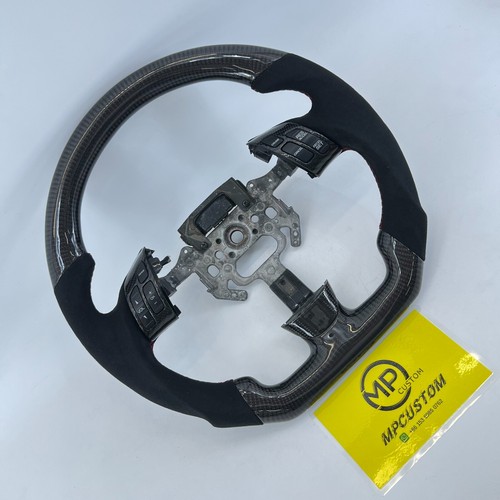 Volante de fibra de carbono real apto para Acura TSX 2004-08 7ª generación Accord Sport - Imagen 3 de 9