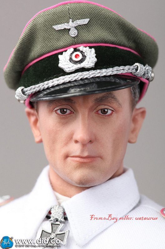 ミリタリー DID1/6 OTTO CARIUS Did 1/6 D80117w Wehrmacht Heer Tiger Ace Otto Carius Summer