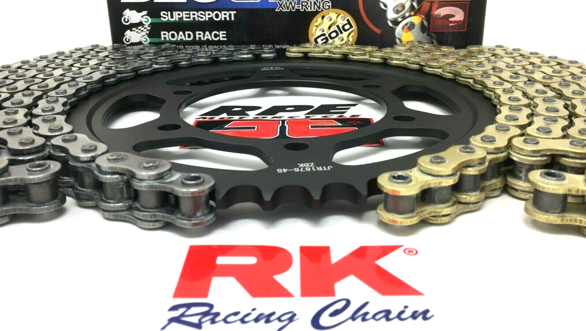 2006-2008 Yamaha R1 RK ZXW 520 XW-Ring Racing Chain and Sprockets