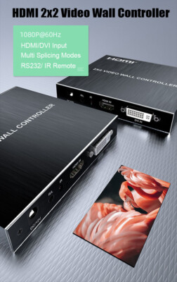 Controller Video Da Parete 3X3 4K30Hz HDMI Video Wall - Foto 4