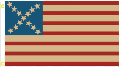 3X5 SOUTHERN AMERICAN CSA FLAG BANNER 100D W/ GROMMETS