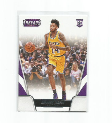 BRANDON INGRAM (Los Angeles Lakers) 2016-17 PANINI THREADS ROOKIE 