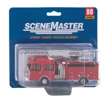 Walthers SceneMaster 949-13801 | Heavy-Duty Fire Department Ladder Truck | HO