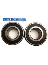 Qty 2 5205-2RS Double Row Angular Contact Ball Bearings 25mm x 52mm x 20.6mm