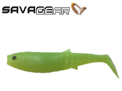 SAVAGE GEAR Cannibal Shad 15 Cm - Golden Ambulance 1 Db - Haldorádó - Foto 3