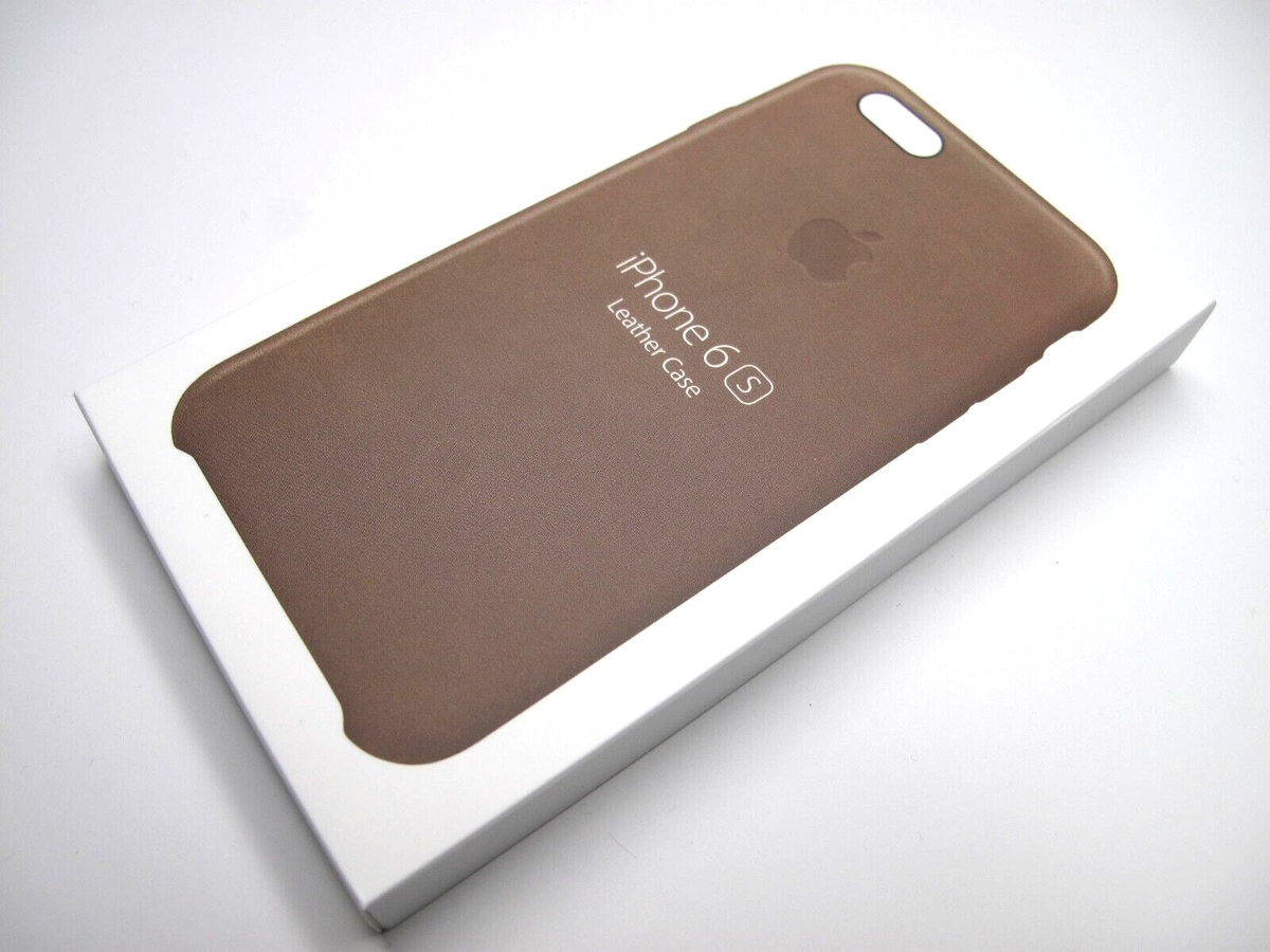Original Apple Leather Case for iPhone 6/6S (MKXR2ZM/A) - Brown | eBay