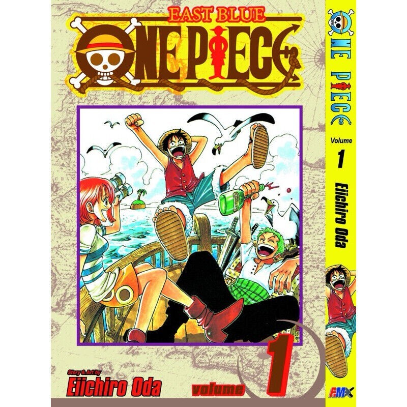 Comics One Piece English Vol 1-32 Full Set Complete Physical Book