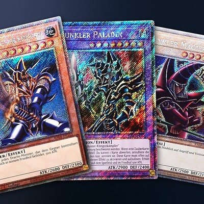 Dunkler Paladin Set Neu Platinum Secret Rare Yugioh Deutsch Dunkler Magier Deck
