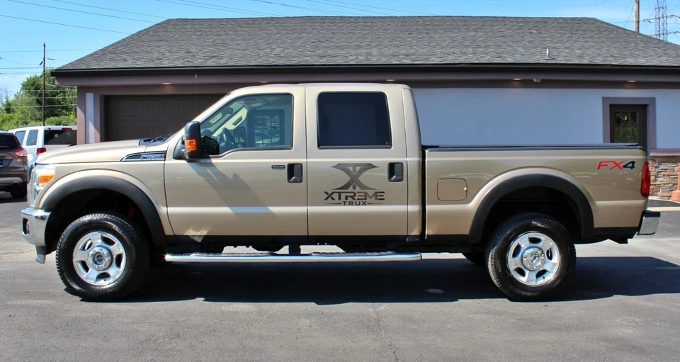 Juego de llamaradas de guardabarros estilo OE texturizadas para Ford F250 F350 Super Duty 11-16 Foto 2 de 4