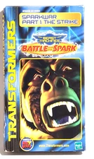 Transformers Sparkwar Part 1 The Strike Beast Machine Battle for the Spark VHS 